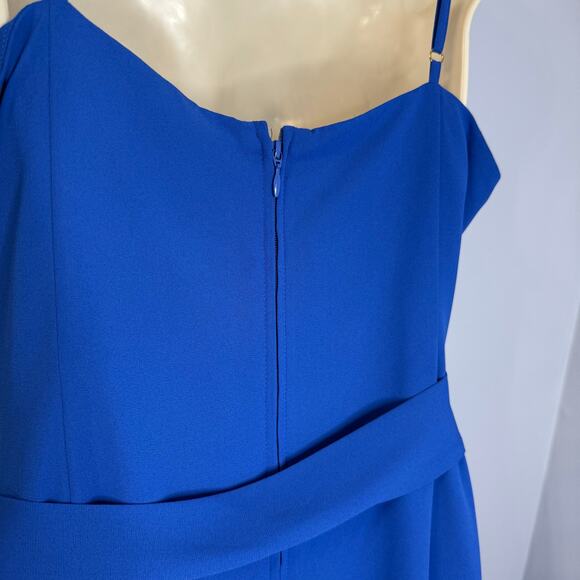 Lilly Pulitzer Alisa Lileeze Wrap Mini Dress Borealis Blue Vacation Women's 14 - Picture 10 of 12